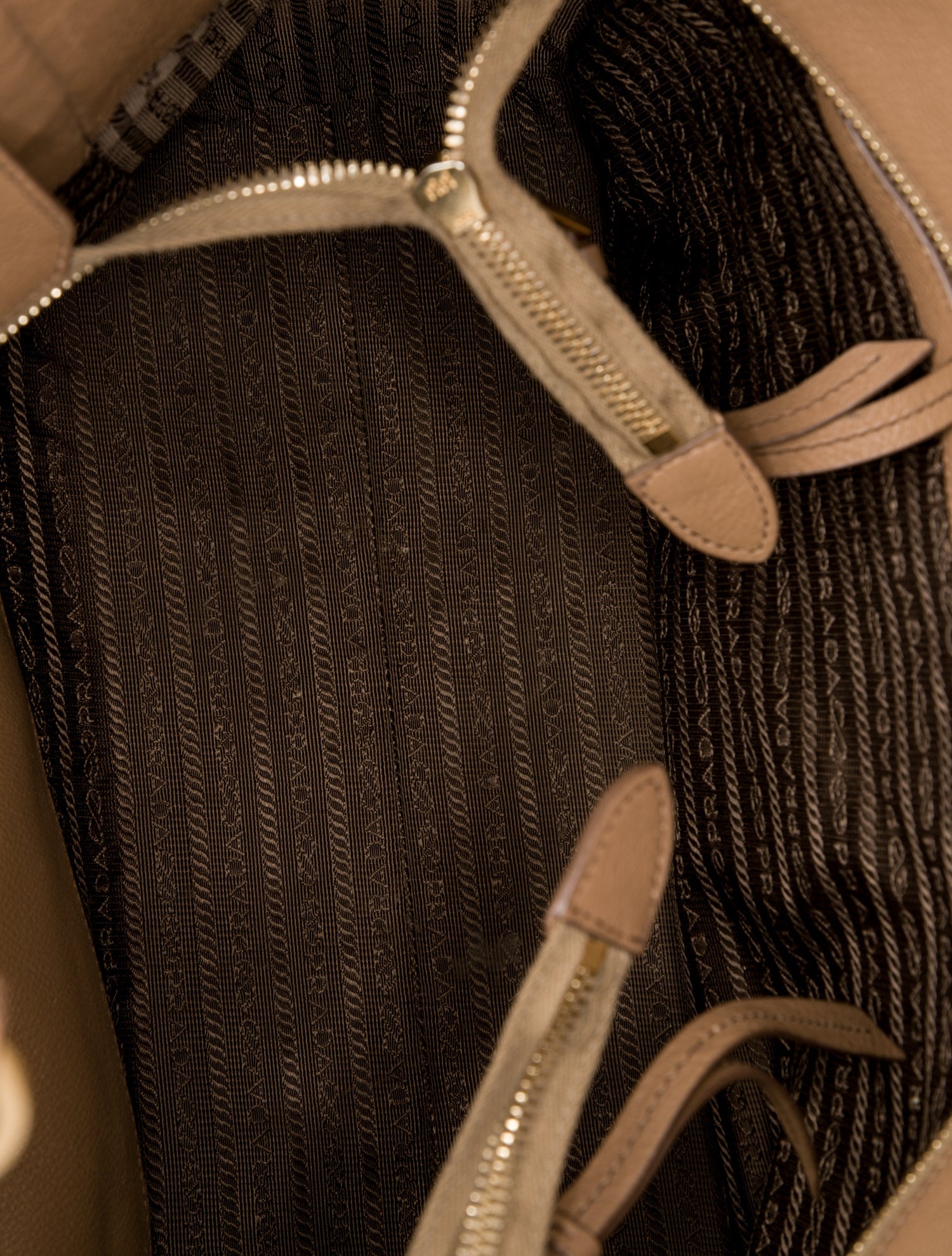 Prada Vitello Daino Leather Tote